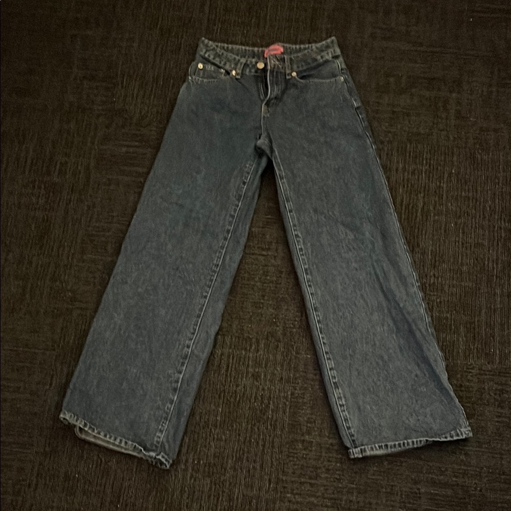 Edikted Straight-Leg Denim Jeans